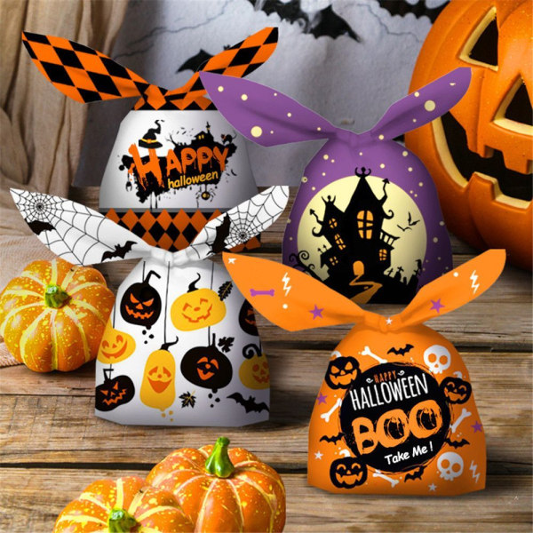 50 kpl Halloween karkkipussit leivontapakkaus C C