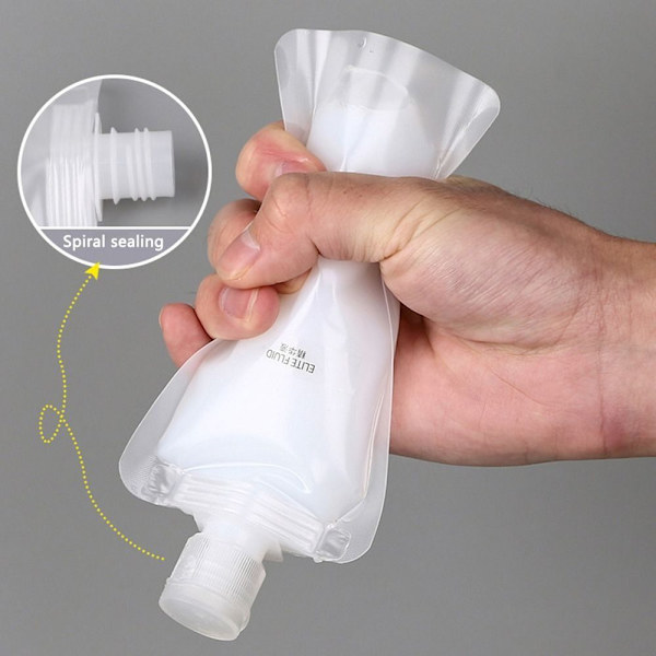 Påfyllningsbara flaskor, packpåse 100ML 100ML 100ml