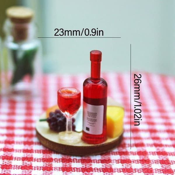 Dollhouse Dessert Rödvinsfruktjuice 2 2 2