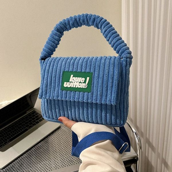 Skuldertasker Muleposer BLÅ blue