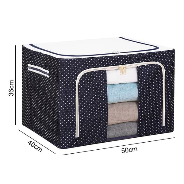 Opbevaringsboks Quilt Baina Box BLÅ blue