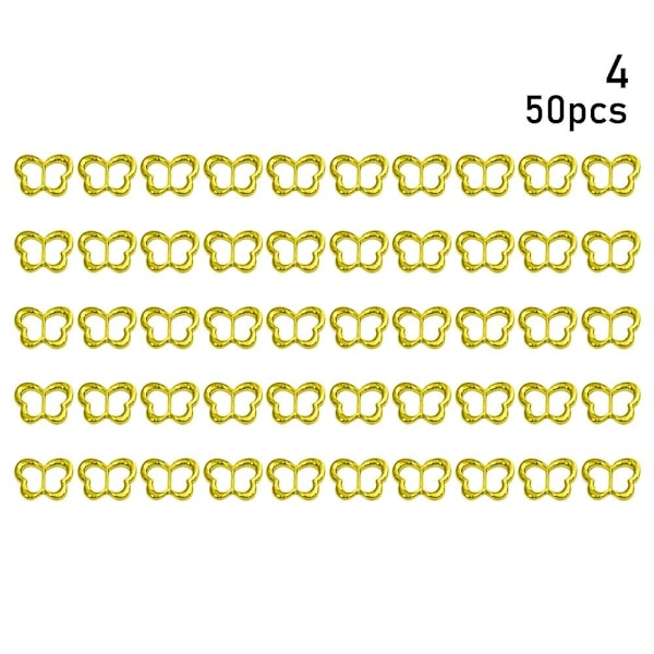 50 st Tri-glide bältesspännen Dockväskor Spänne 4 4 4