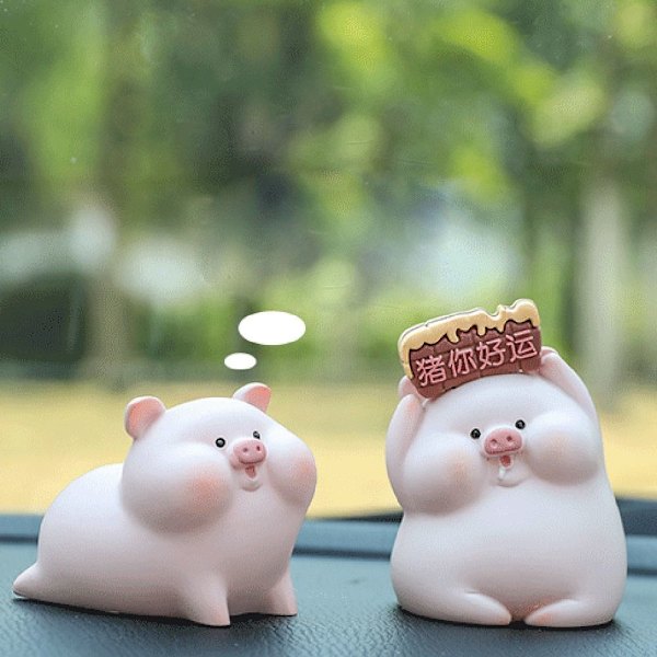 Dashboard Piggy Ornaments Dyredukkelegetøj E E E