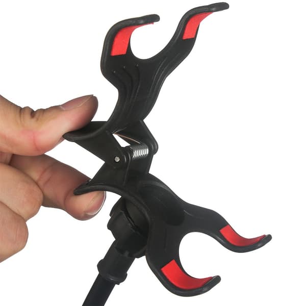 Telefonholder Bærbar Bracket Seng Skrivebordsholder SORT Black
