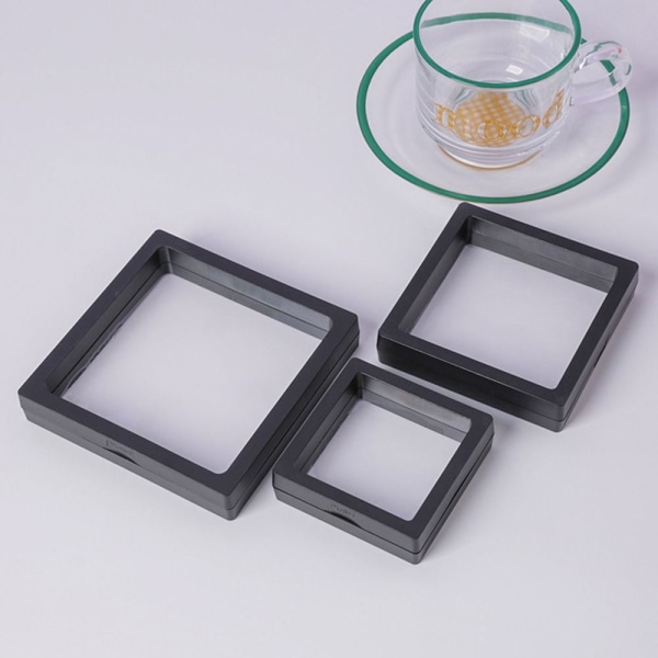 2 stk Display Case Suspension Opbevaring SORT black