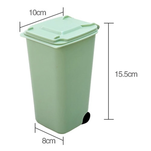 Desktop Bin Mini Roskakori CAN Black