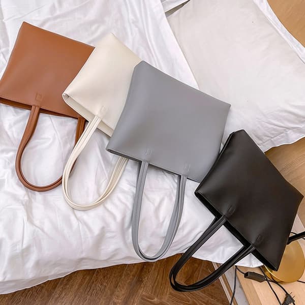 Mulepose Skuldertaske BRUN brown