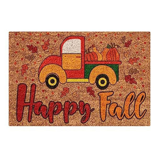 Happy Fall dørmåtte Velkommen dørmåtte DESIGN 4 DESIGN 4 Design 4