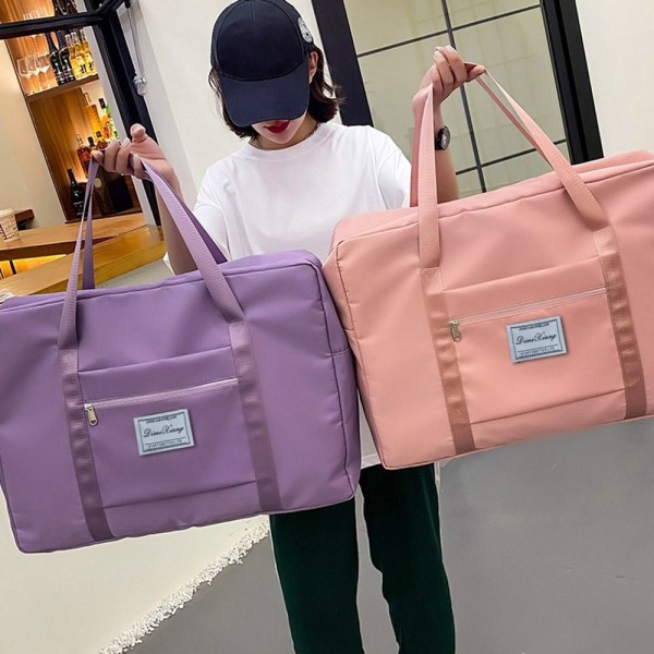 Tote Bag Travel Duffel Bags LILLA L Purple L