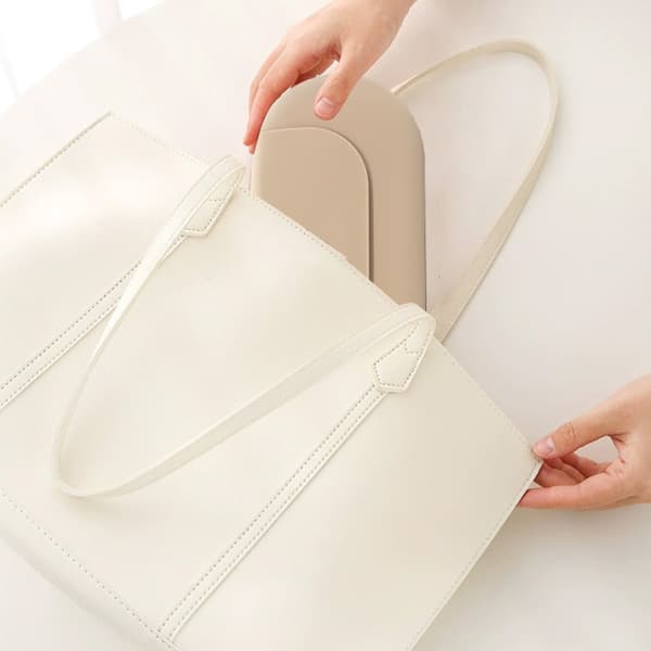 Makeup Bag Pose Kosmetisk Organizer RØD red
