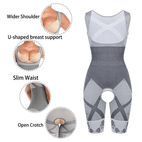 Kvinnor Shapewear Dam Body Shaper NUDE L-XL Nude L-XL