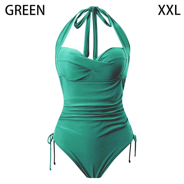 Uimapuku Yksiosainen uimapuku GREEN XXL green XXL