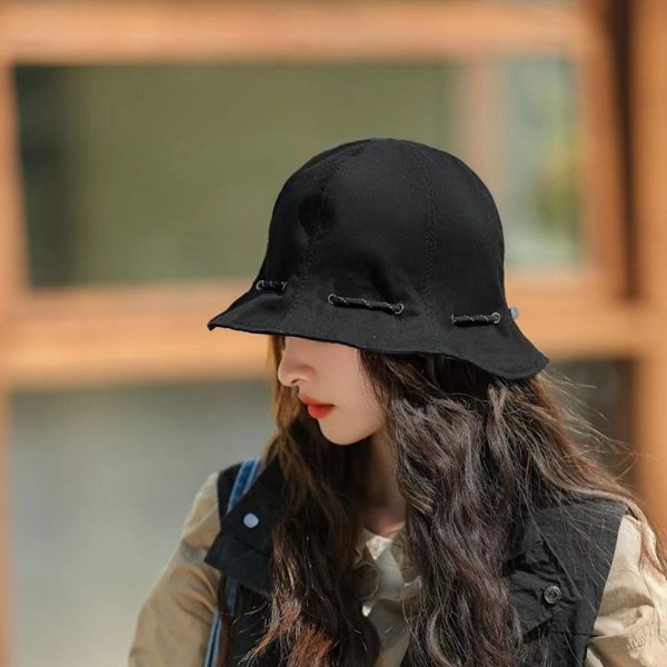 Bucket Hat Snørehætte SORT black
