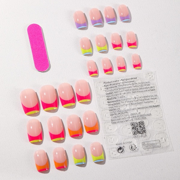 Franska Fake Nails False Nail A1-01-09 A1-01-09 A1-01-09