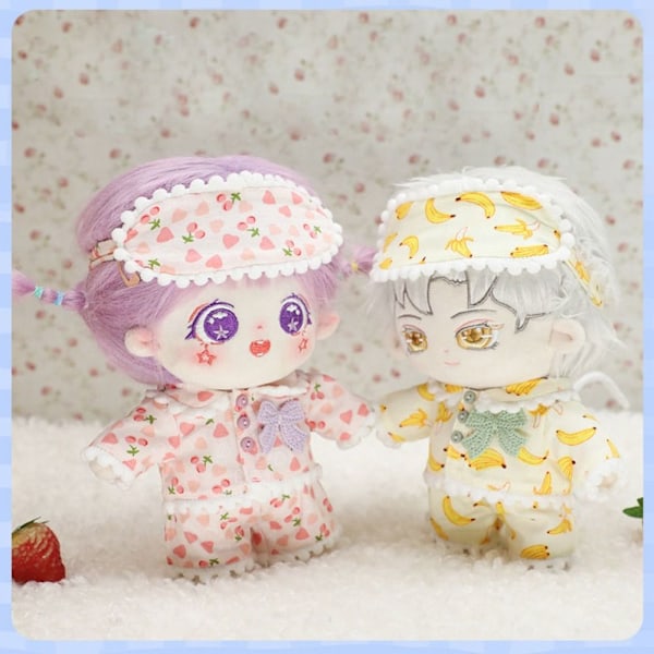 Dukke Underfrakk Sleep Wear Frakk ROSA Pink