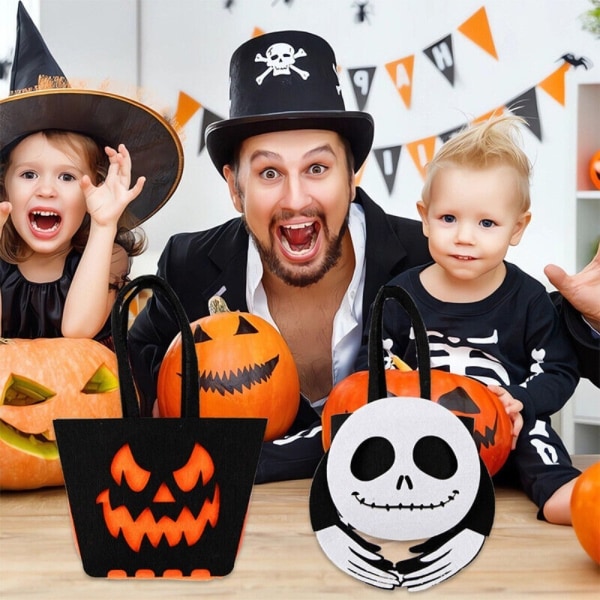 Halloween godispåse Bärbar förvaringspåse 8 8