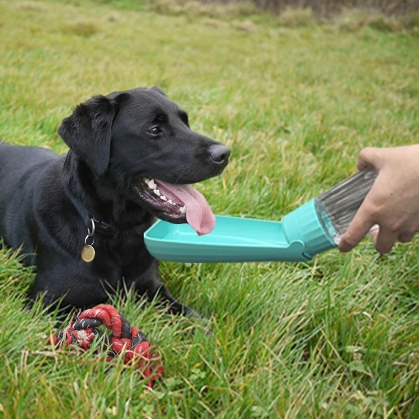 Hund Vattenflaska Vattenflaska Dispenser ROSA Pink