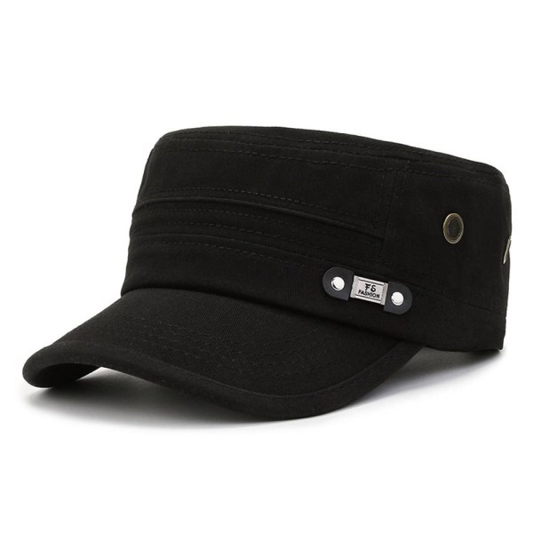 Army Hat Baseball Cap SVART Black