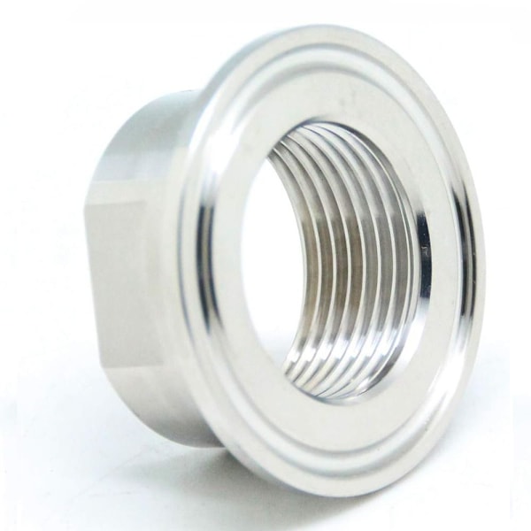MNUPL Tri Clamp Adapter SS304 - 1/2' 1/4' 3/4' NPT Innengewinde - Lebensmittelecht Für Homebrew & Sanitär