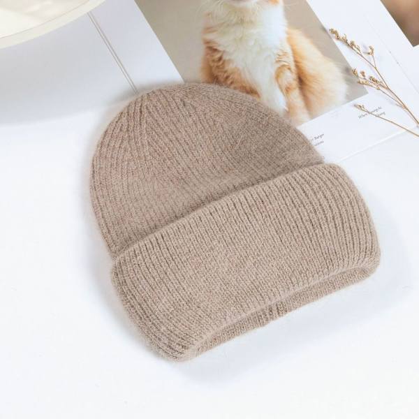Dame Vinterluer Myke Beanies Cap MOCHA MOCHA