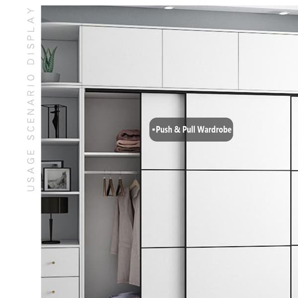 Dörrstängare Stark magnetisk SILVER Silver