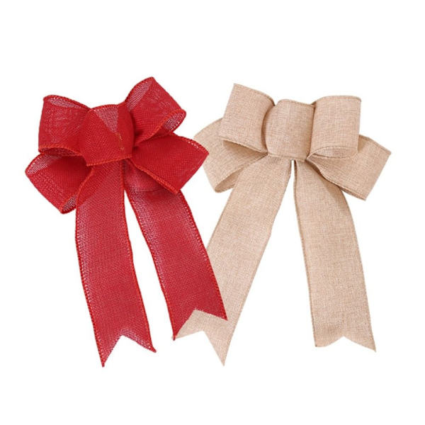 3st Julrosetter Ribbon Bows 2 2 2