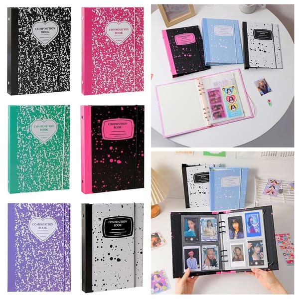 Fotokort Bog Binder Samlebøger 1 stk.-9 1 stk.-9 1Pc-9