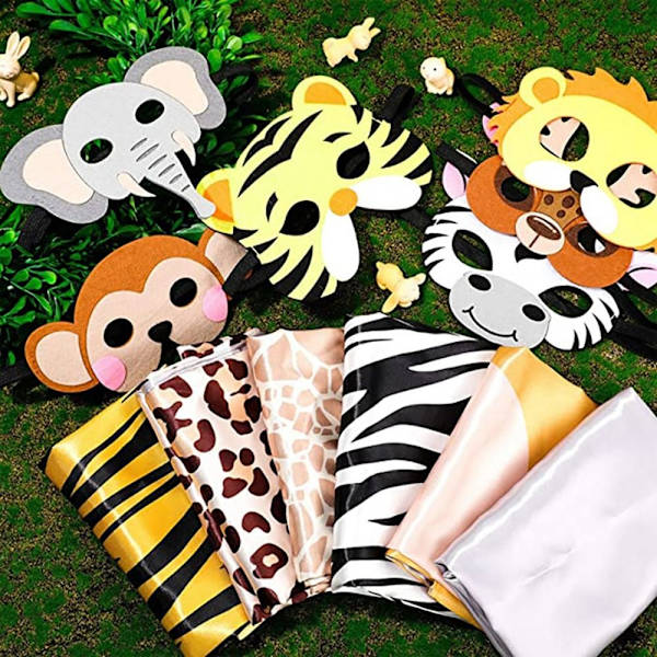 Dyrekostume Cape Jungle Dyremaske STYLE 3 STYLE 3 Style 3