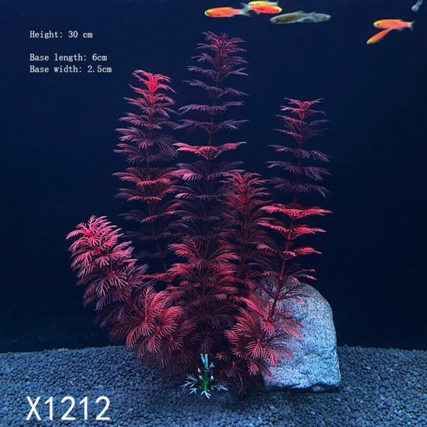 2ST Vattengräs konstgjorda växter X1212 X1212 X1212