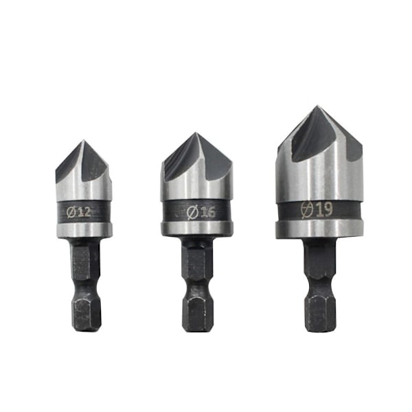 Forsenkende borkrone Avfasing Cutter HEX HANDLE HEX HANDLE Hex handle