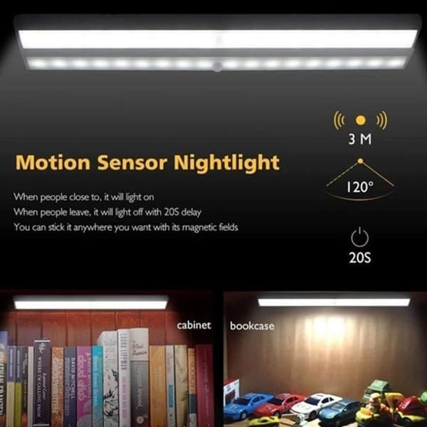 Rörelsesensor Infrarött ljus VIT 6LEDS 6LEDS White 6LEDs-6LEDs