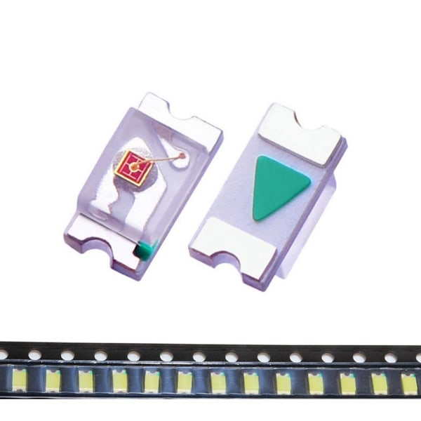 1000 kpl SMD LED valodiodi VIHREÄ 1000 KPL-0603 green 1000pcs-0603-1000pcs-0603