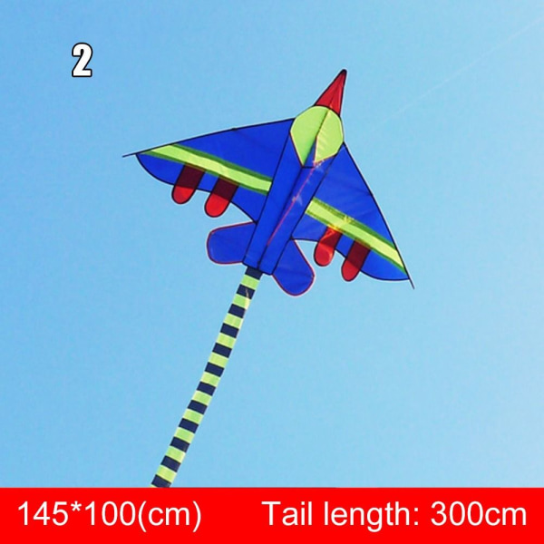 Plastic Fighter Kite Large Plane Kites 2 2 2