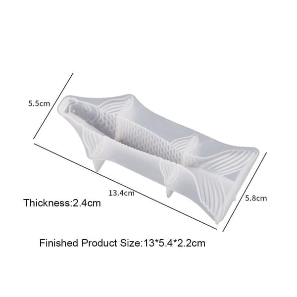 3D Lucky Koi Fish Form Stor Form LITEN small