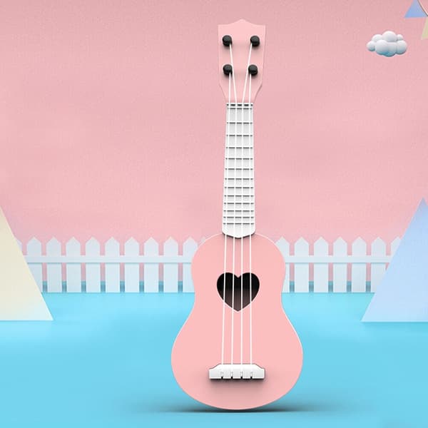 Simulering Guitar Mini Ukulele BLÅ Blue