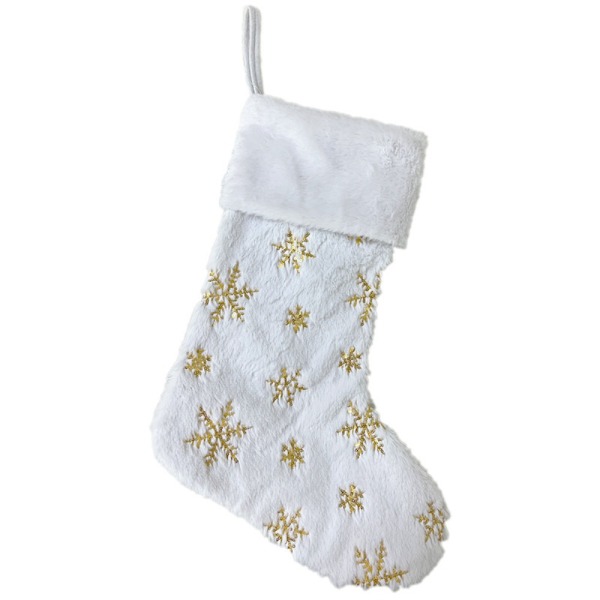 Julstrumpa Xmas Strumpor GULD Gold