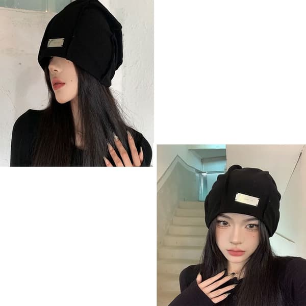 Høst Vinterlue Bonnet Caps BRUN Brown