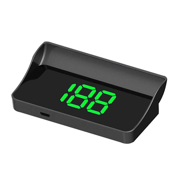 Head-Up Display (HUD) for Bil - Hastighetsmåler green KM/H-KM/H