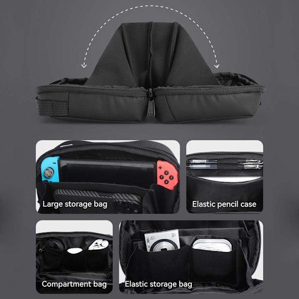 Kosmetiktaske Tech Pouch GRÅ Grey