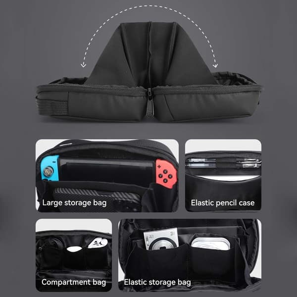 Kosmetikväska Tech Pouch SVART Black