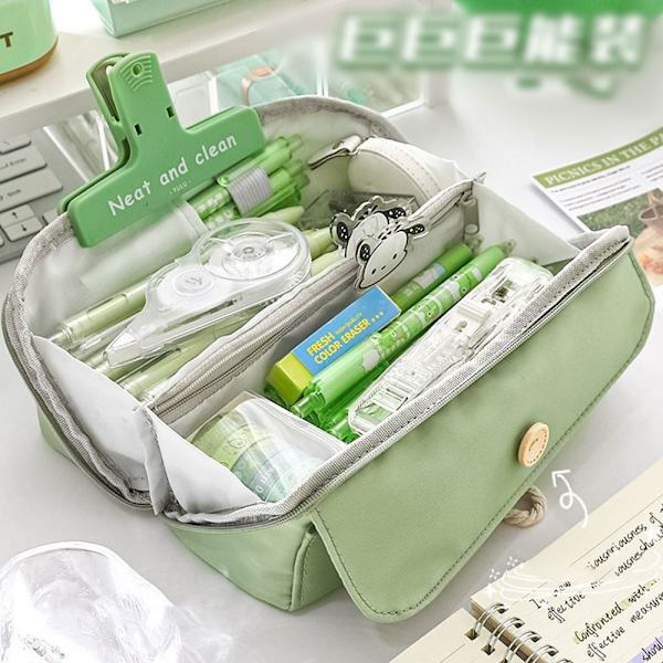 Penneveske Blyantveske GRØNN Green