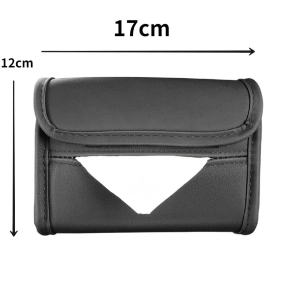 Bil Tissue Box Holder Bil Center Console Armlen Serviett Box Black