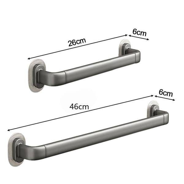 26/46cm Håndklestativ Klesholder GRÅ 46CM grey 46cm