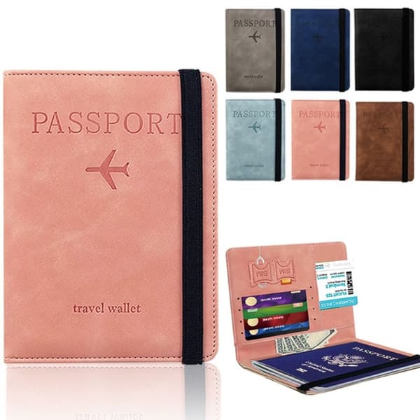 RFID Passhållare Passväska ROSA pink
