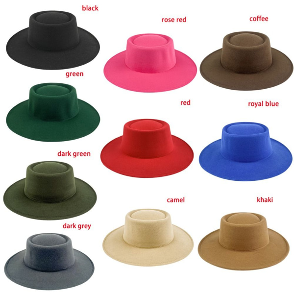 Kyrkhattar Fedora Mössor MÖRKGRÅ dark grey