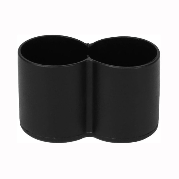 Stolebenkapper Møbelfødder SORT 19MM black 19mm