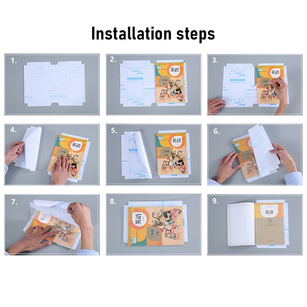 10Sheets/Pack Bokomslag Slipcase LARGE A4 LARGE A4 Large A4