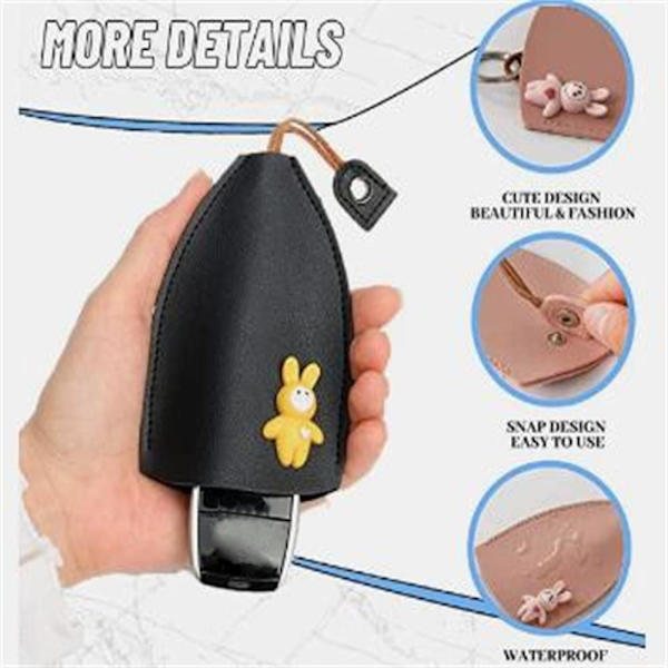 Pull Out Car Key Case Pull Out Key Sleeve GUL KANIN GUL Yellow Rabbit
