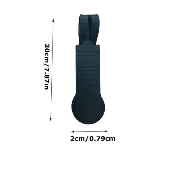 Magnetisk hattklype hattposeklyper GRÅ Grey