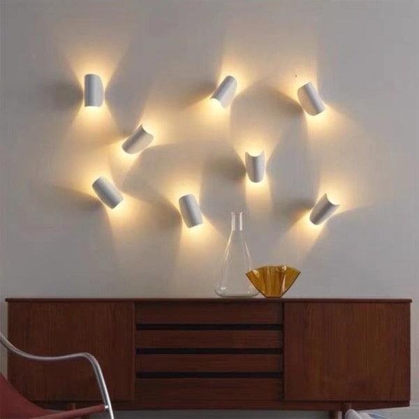 Vägglampa Sänglampa VIT VARM VIT VARM VIT white warm white-warm white